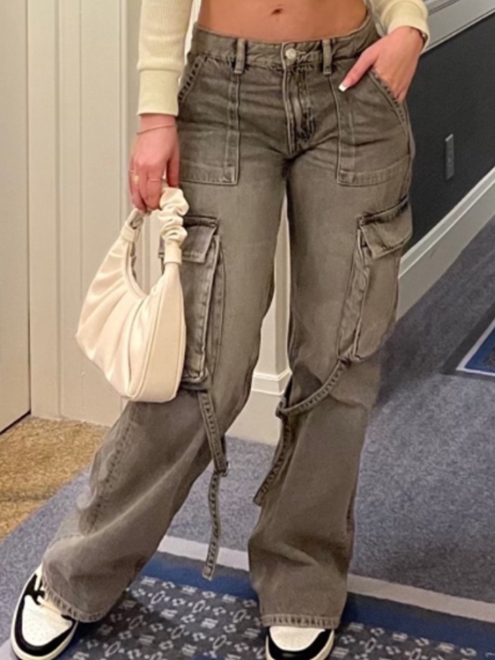 Zara Cargo Denim